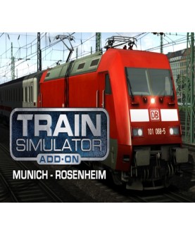 Train Simulator 2017 - Munich - Rosenheim Route Add-On DLC Steam Key EUROPE